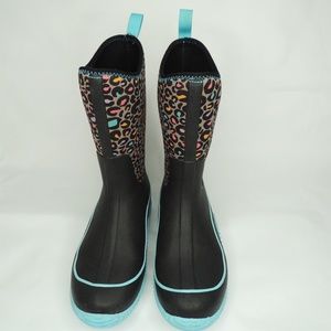 leopard print muck boots